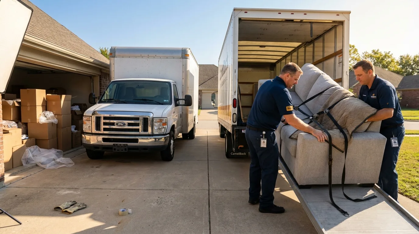 DIY truck vs professional crew comparison in South Dos Palos